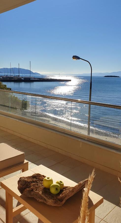 Boho Beach House In Itea-Delphi 外观 照片