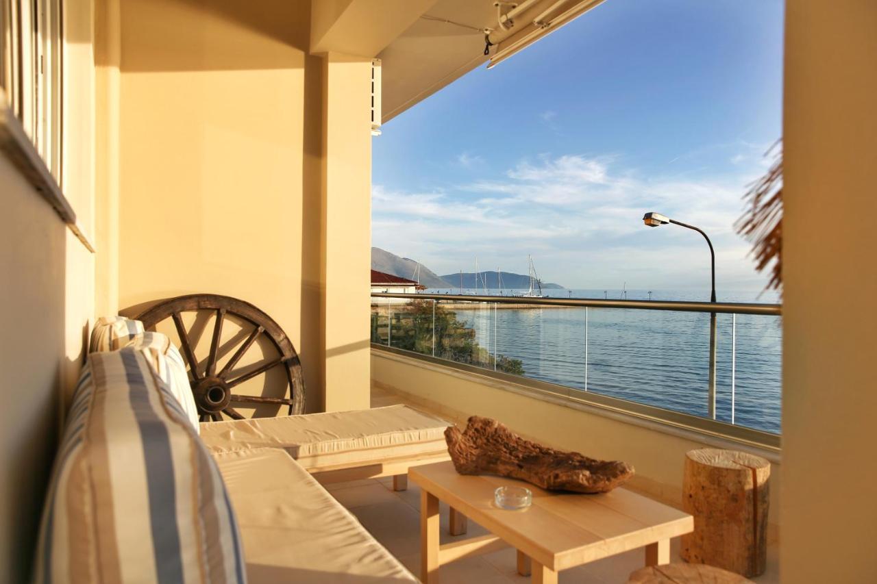 Boho Beach House In Itea-Delphi 外观 照片