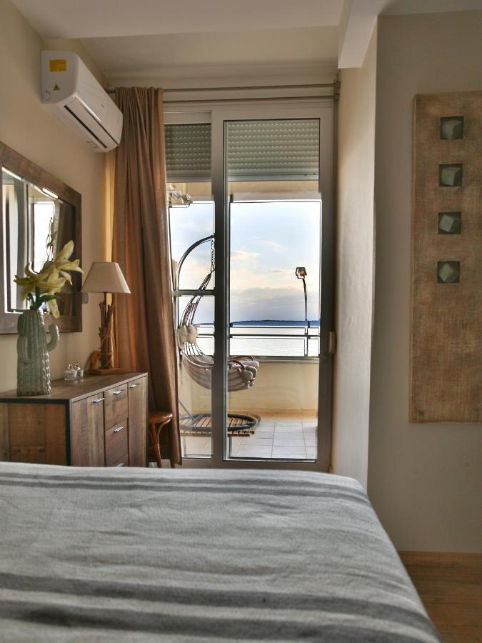 Boho Beach House In Itea-Delphi 外观 照片