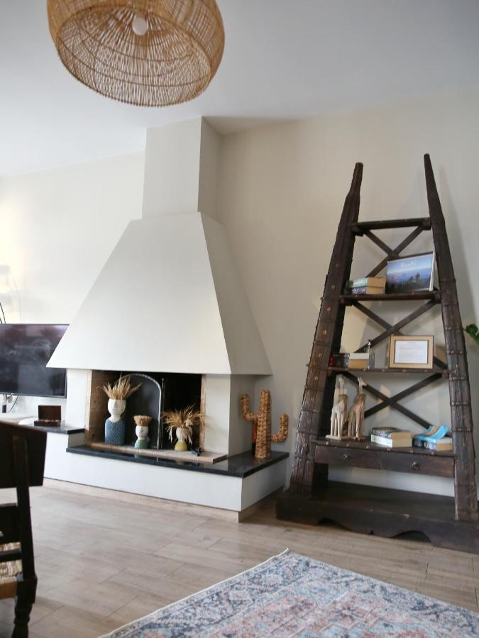 Boho Beach House In Itea-Delphi 外观 照片