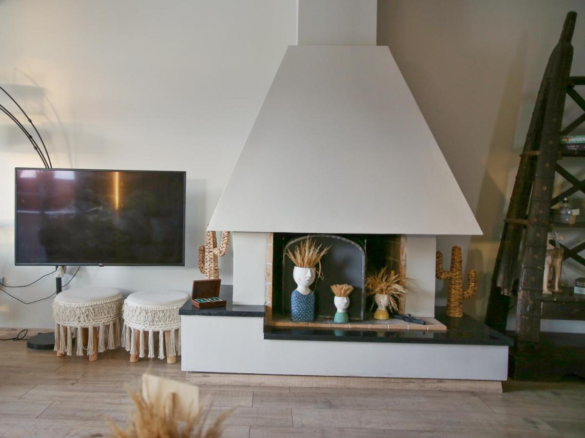 Boho Beach House In Itea-Delphi 外观 照片