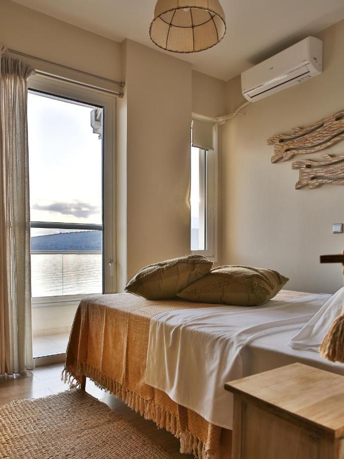 Boho Beach House In Itea-Delphi 外观 照片
